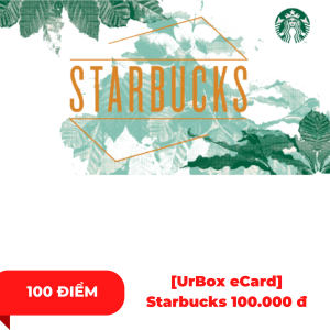 [UrBox eCard] Starbucks 100.000 đ
